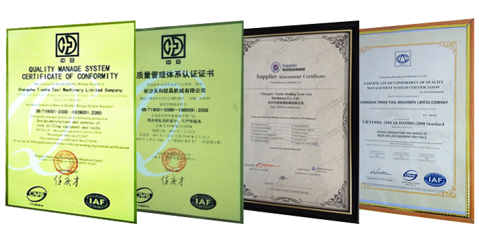 Product Quality ISO9001 and CE Certifications