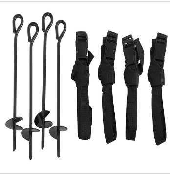Reliable Screw in Anchors Easy to Install Ground Fixing Tool