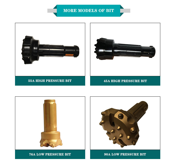 High Working Pressure 6 Inch Button DTH Drilling Bits Price and Drill Hammers Bit for Sale