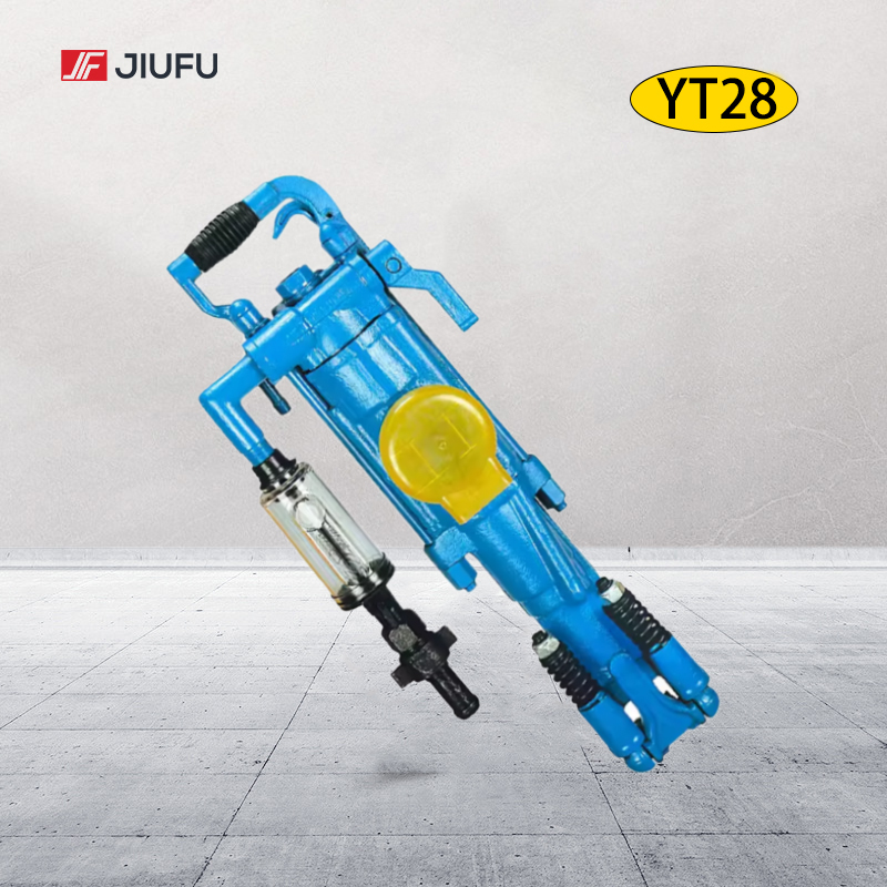 YT28 Air Leg Rock Drill Rig, Powerful Borehole Drilling Machine for Quarry/Tunnel Mining Projects