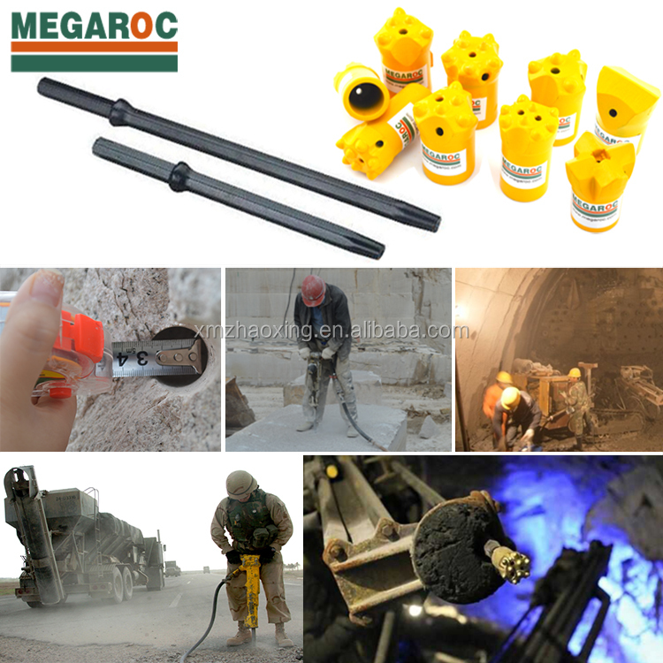 Tungsten Carbide High Quality 32mm-42mm Taper Button Bit for Rock Drilling