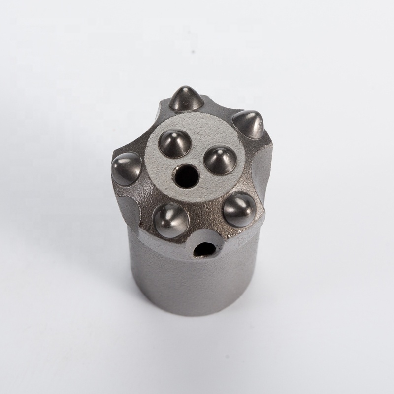 34mm 7 Buttons Tapered Button Drill Bit for Jack Hammer Thread Rock Drilling Tool