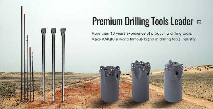 H19 H22 108mm Integral Drill Steel Rods for Small Hole Drilling
