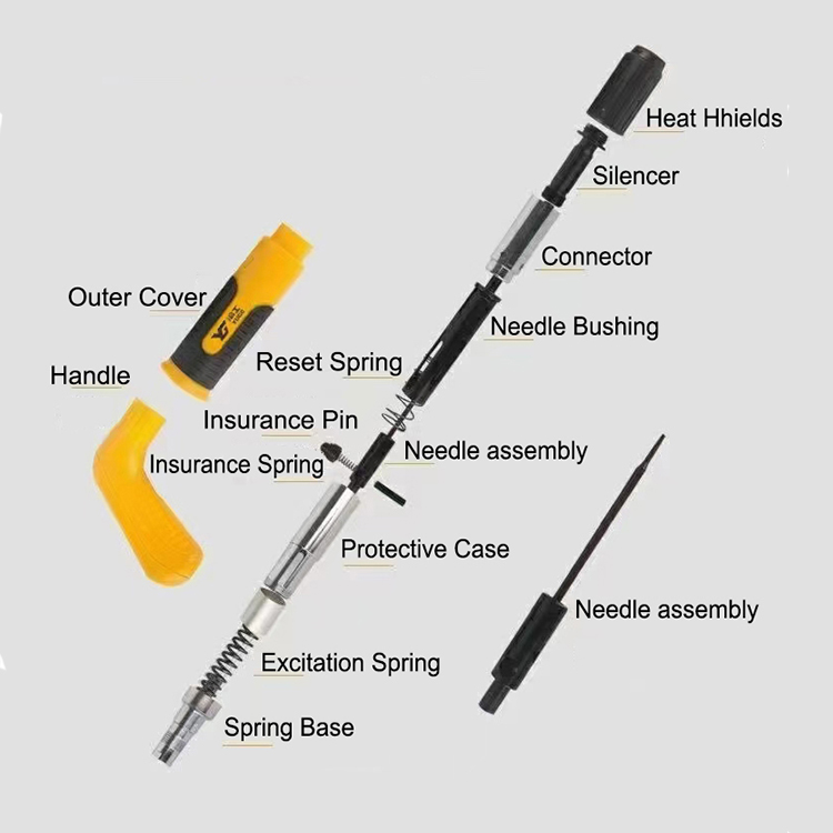 Power Tools Installation Home DIY Wall Anchor Wire Slotting Device Dec Low Noise Steel Ceiling Nail Guns Rivet Tool