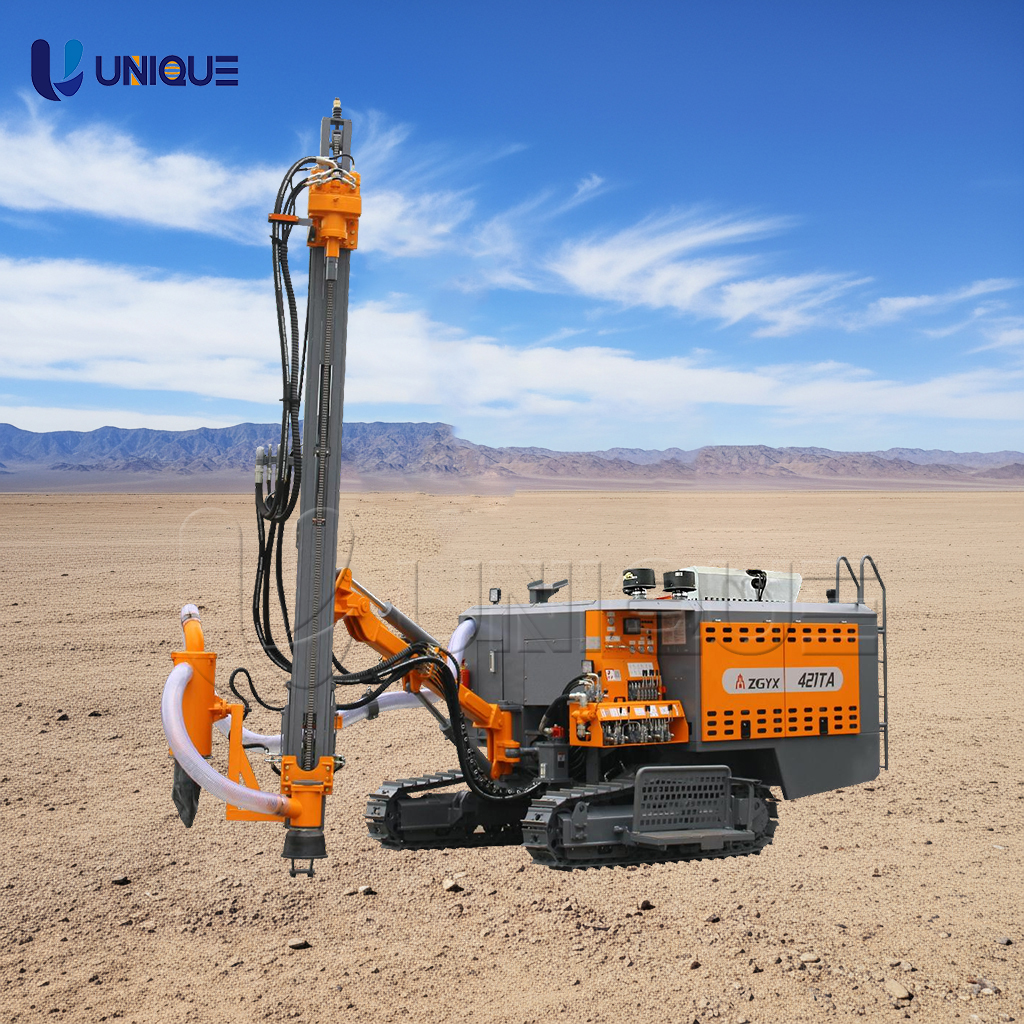 Factory Price ZGYX Blasthole DTH Mine Drilling Rig CE Certified Rock Drill Machine For Construction Foundation