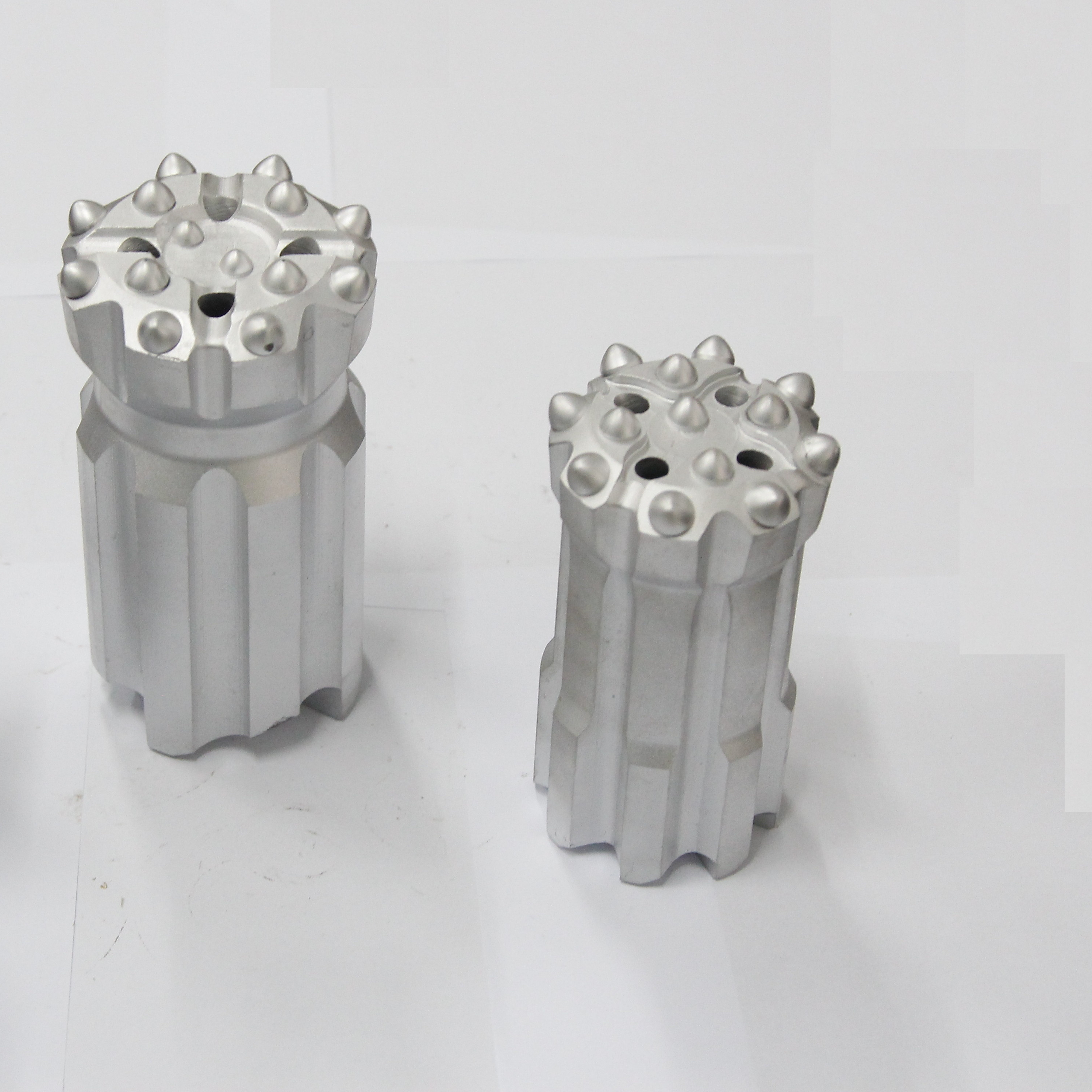 T51 Button Bit 89mm Drop Center Retract Casting Carbon Steel Silver Drilling Tool 6-Month Warranty Coal Mining TECHGONG 5kg