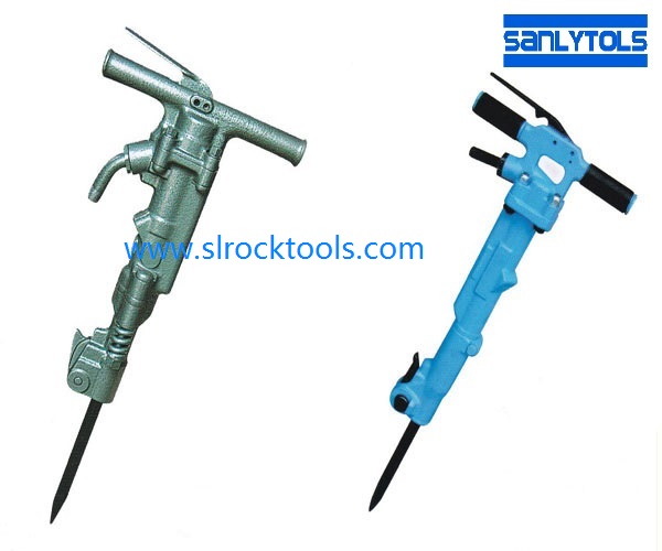 Hand-held Pneumatic Rock Drill/Air Leg Rock Drill Jack Hammer/rock Drilling Machine