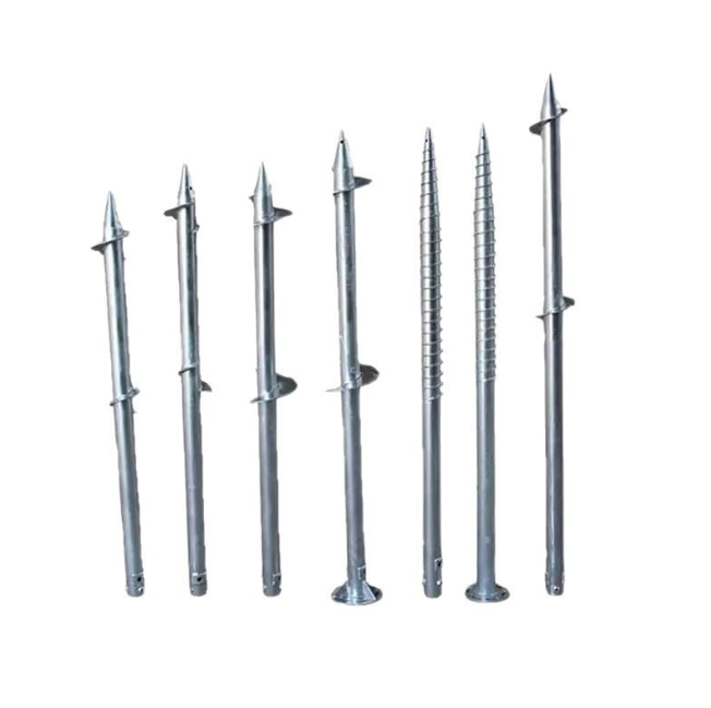 Full Length Anchor Split Set Stabilizer Friction Bolts Ground Earth Solar Power Screw Piles