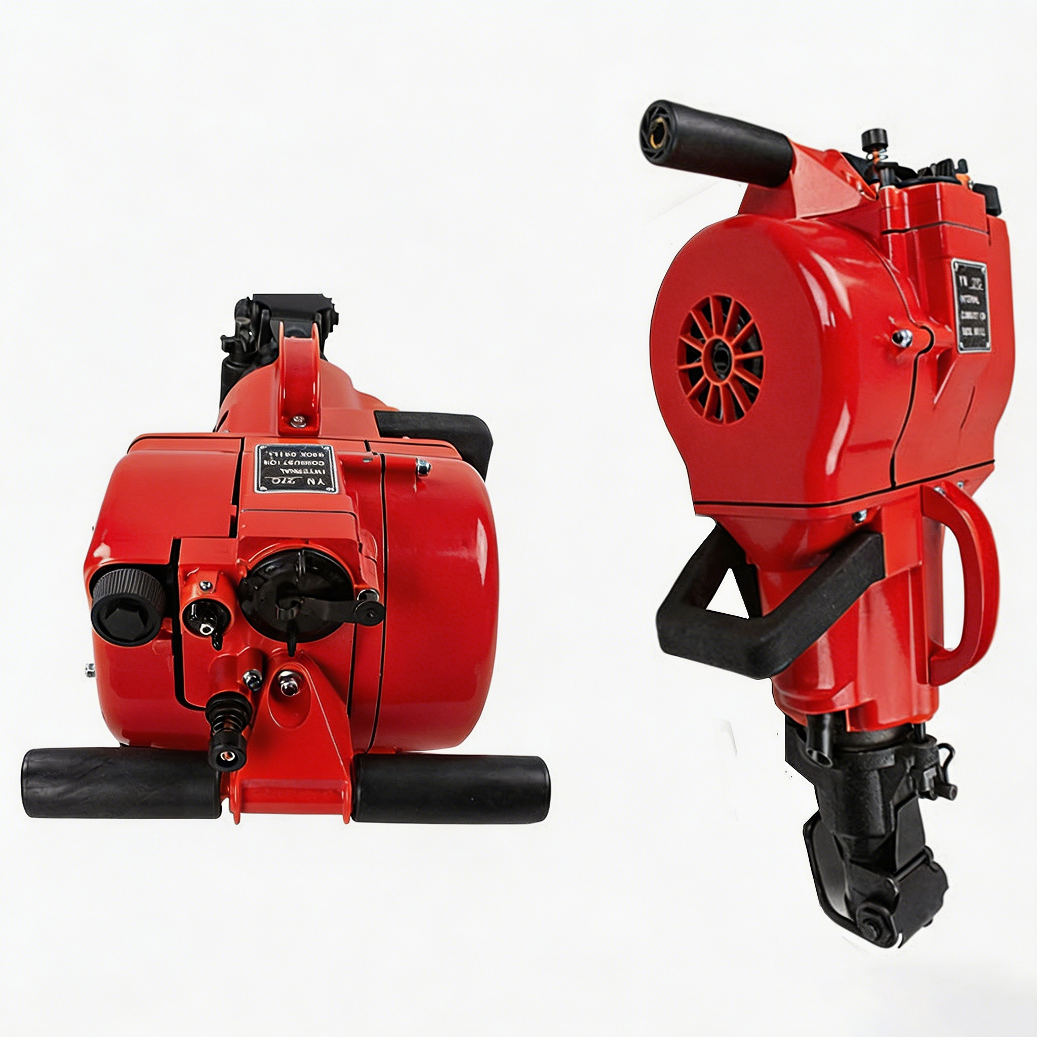 Handheld Electric Drill Lightweight YN27C Gasoline Rock Drill Handheld Jack Hammer Internal Combustion Rotary Drilling Rig Road