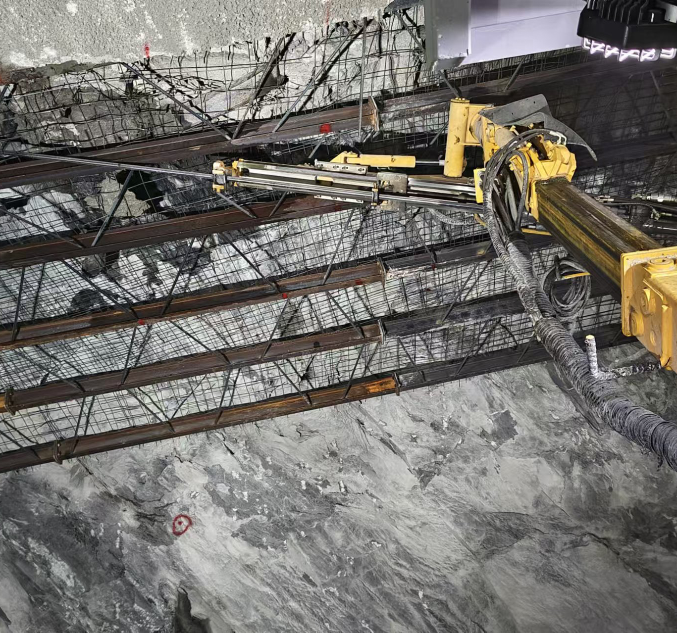 High Efficiency AZK-125 Underground Drilling Rig With PD380 Rock Drill For Metal Mine Construction