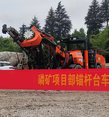 Bolting Rig for phosphate mine