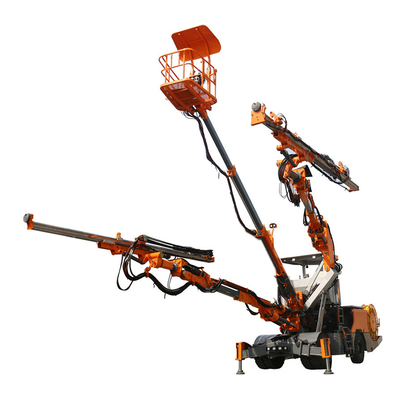 Fabricado Da China Rock Bolting Hydraulic Drilling Rig Machinery Underground Jumbo Drilling Rig Machine