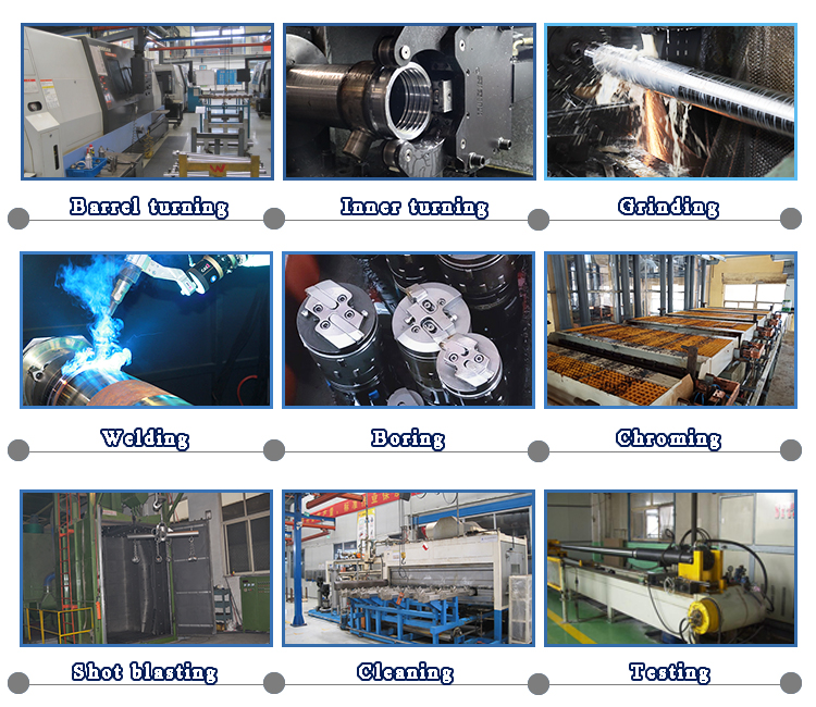 Industrial hydraulic cylinder