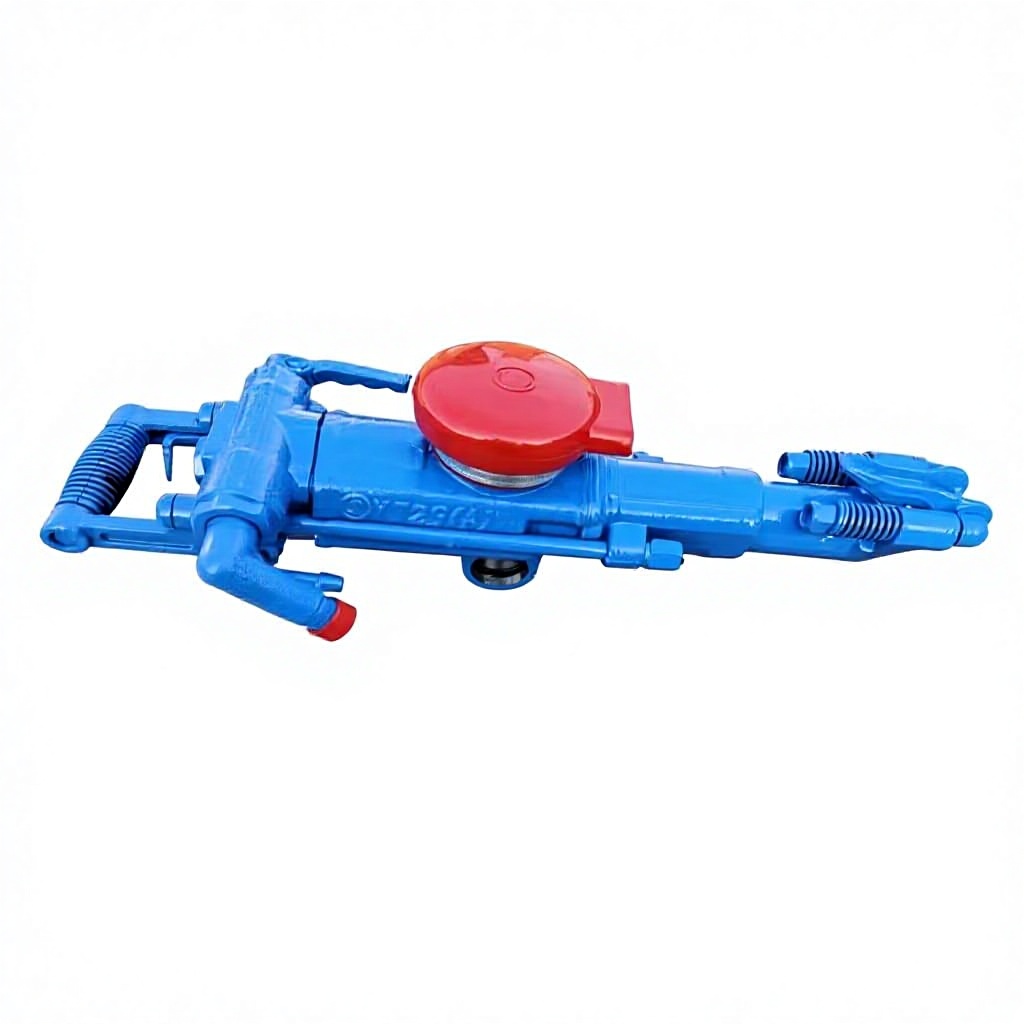 Customizable Y24 Y26 YT27 YT28 YT29A Hand Held Rock Drill Jack Hammer Engine-Powered Air Leg 40MM Drilling Diameter 6m Depth