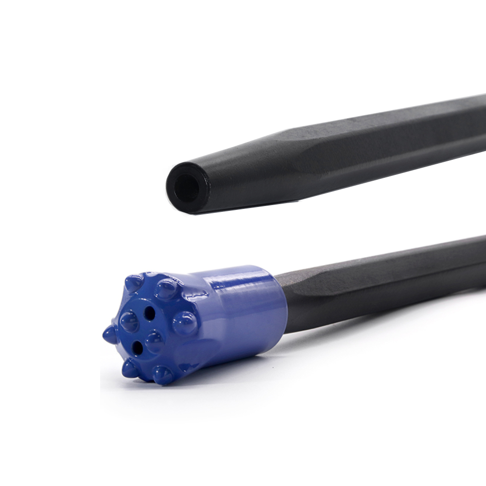 Tapered Drill Rod Drill Bit Extension Rod 32mm Integral Drill Rods