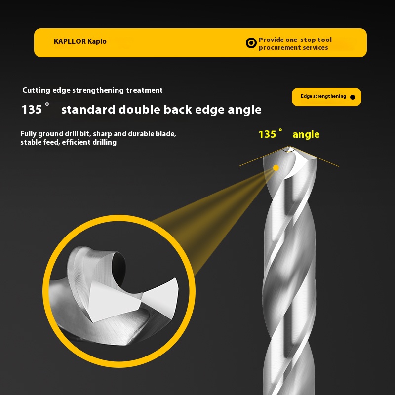 High Quality HSS Twist Drill Bit Customizable By Factory For Stainless Steel And PCB Drilling