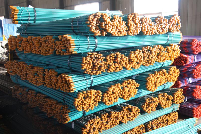 Packed Tapered Drill Rods ready for delivery