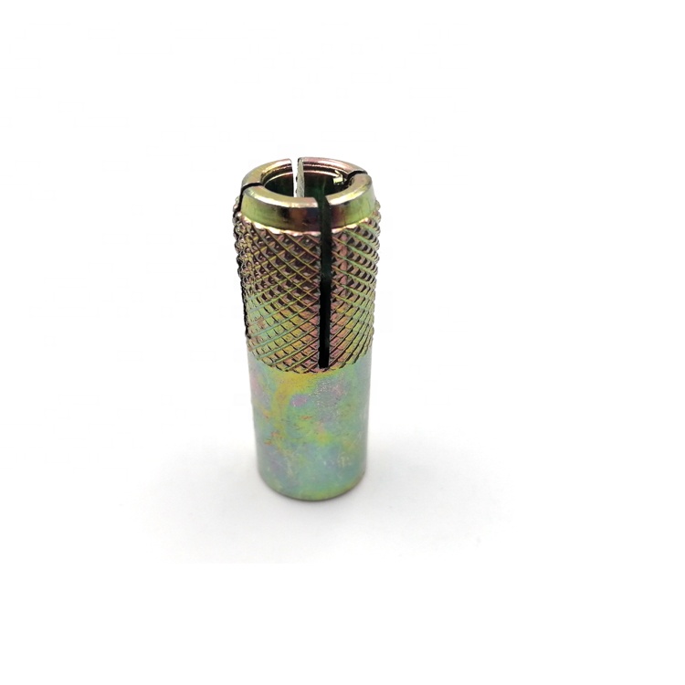 Good Quality Drop-in Anchor Setting Tool Carbon Steel Nut M8 M10 M14 SS304 SS316 Drop-in Anchor Expansion Anchor Bolt