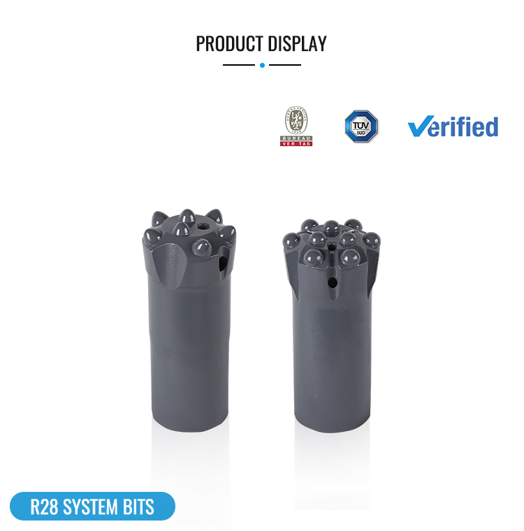 Tungsten Carbide Thread Rock Drilling Button Bit