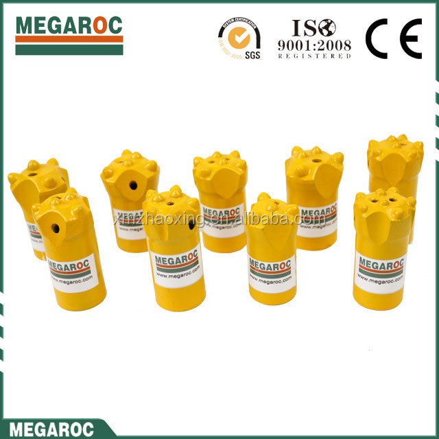 Tungsten Carbide High Quality 32mm-42mm Taper Button Bit for Rock Drilling