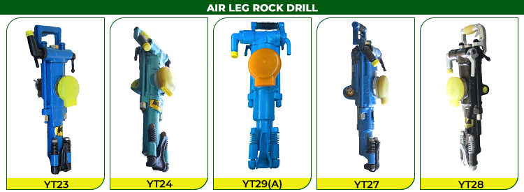 Air Leg Rock Drill Specs