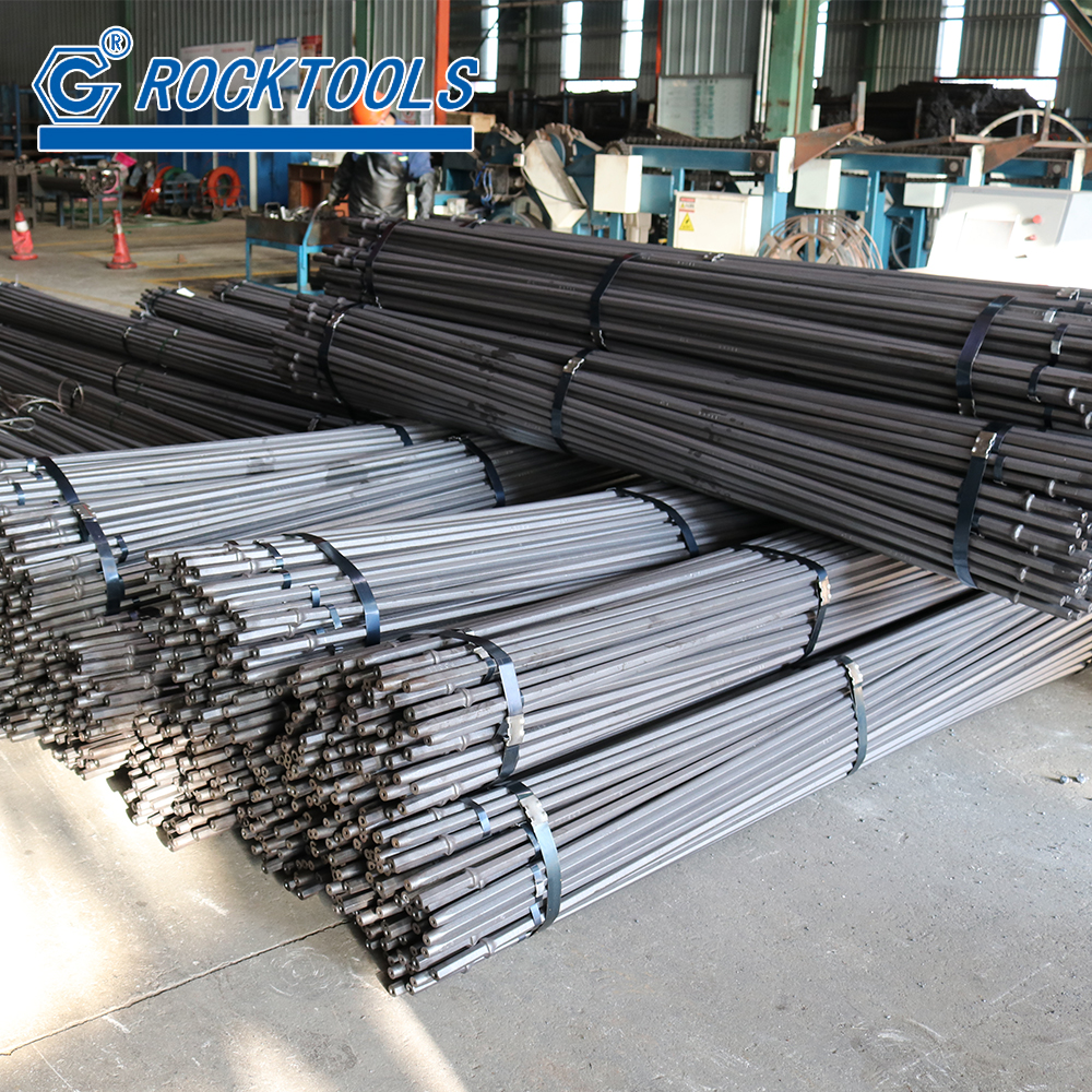 H22 108mm Tapered Rock Drill Rod 7 11 12 Degree for Construction Industry Mining Drilling Rig