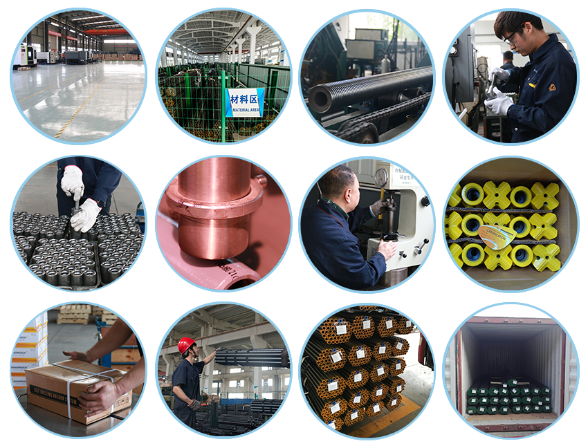 Drilling tool workshop production and packing show