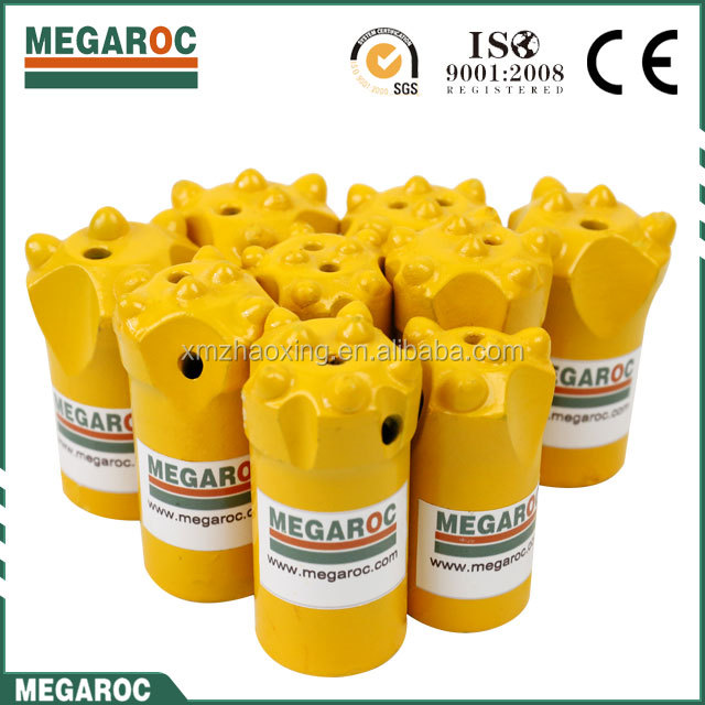 Tungsten Carbide High Quality 32mm-42mm Taper Button Bit for Rock Drilling