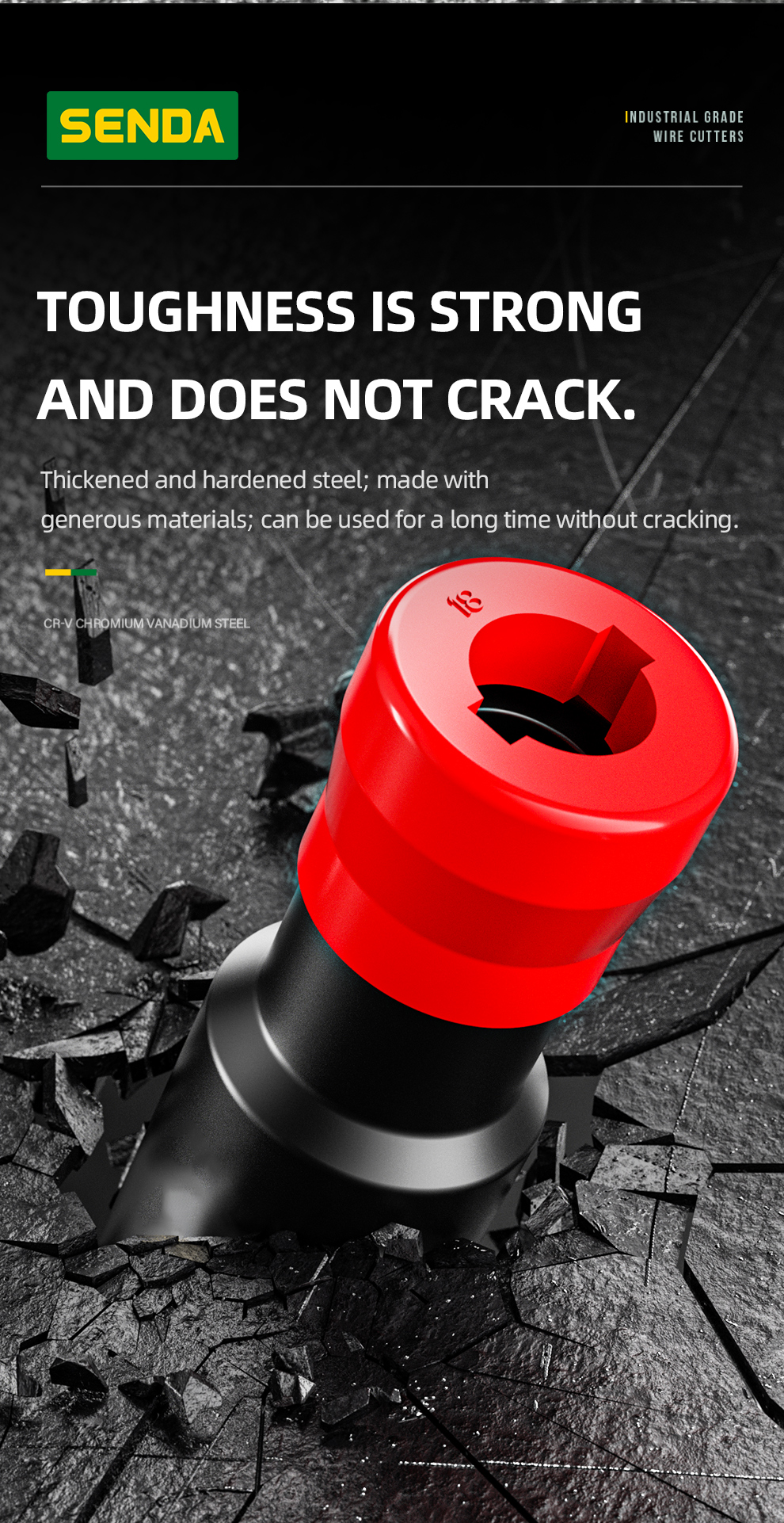 Drill Bit & Socket Combo Tool for Anchor Bolt Installation