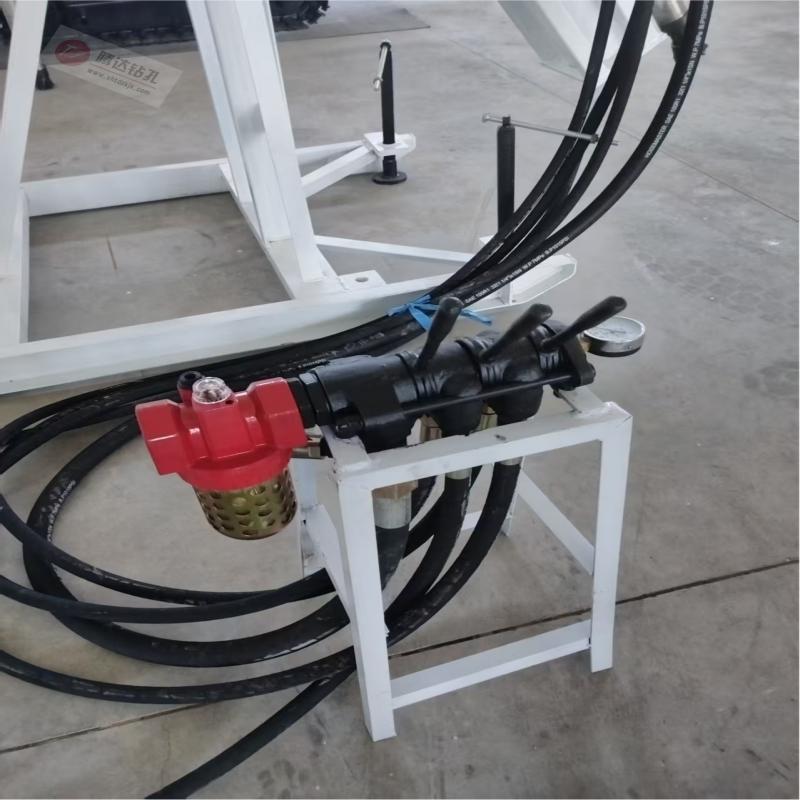 Pneumatic Rock Drill Engine-Powered Customizable Drilling Rig for Underground Tunnels & Open-pit Mines Max 60m Depth