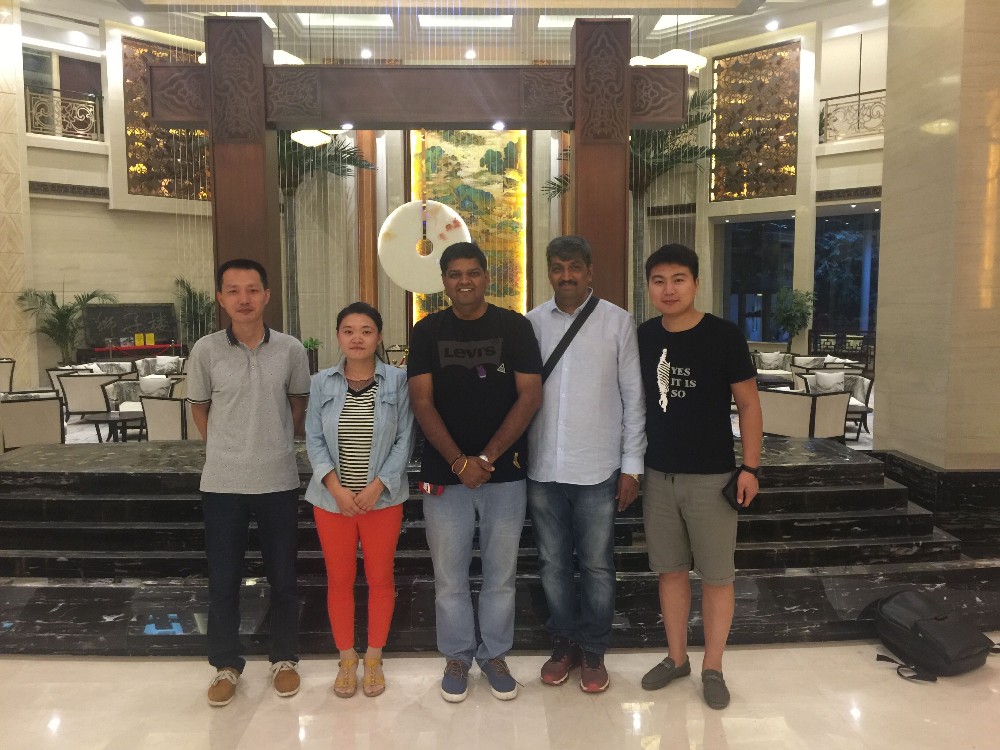 India Customer visit