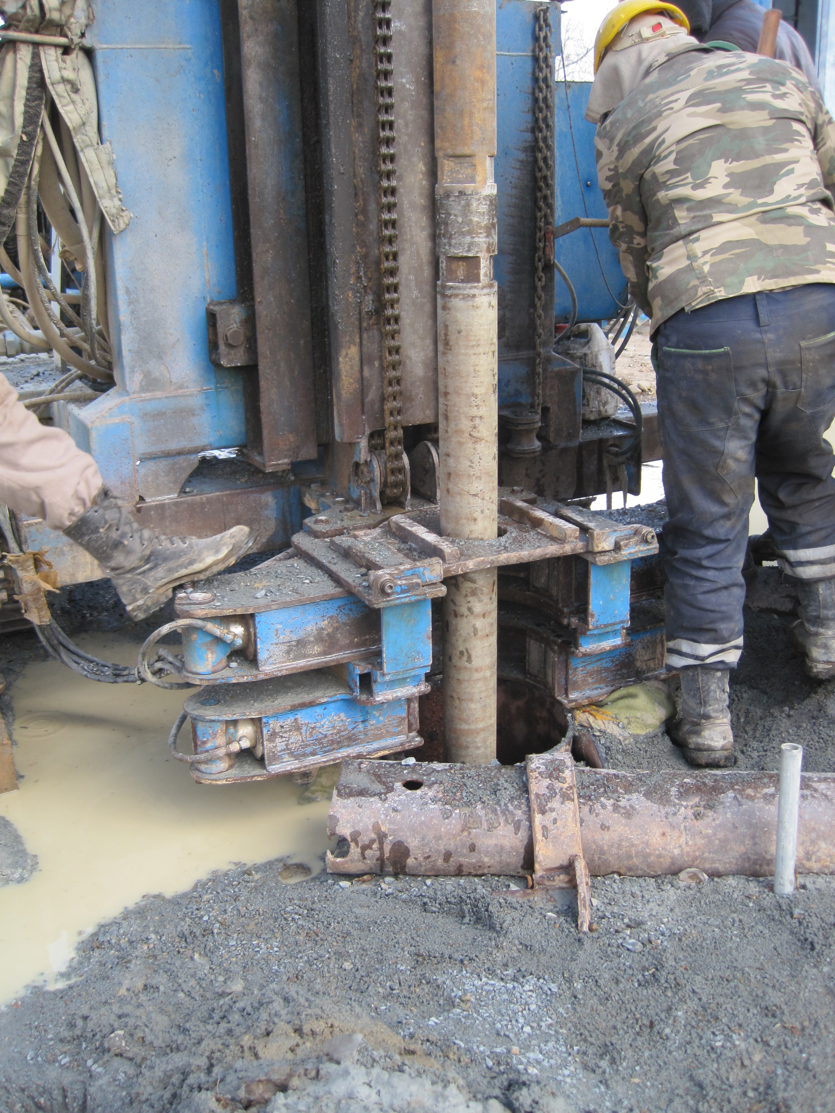 Water well drilling