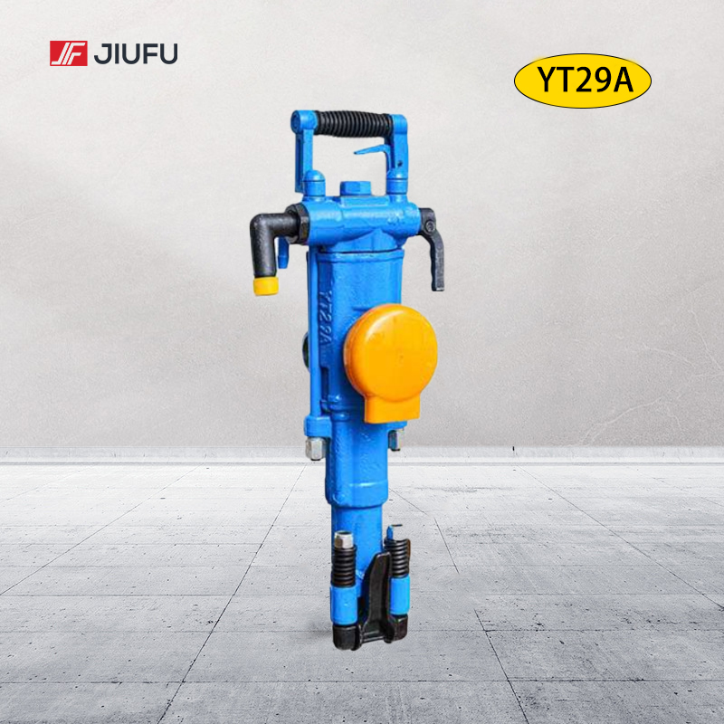 YT28 Air Leg Rock Drill Rig, Powerful Borehole Drilling Machine for Quarry/Tunnel Mining Projects