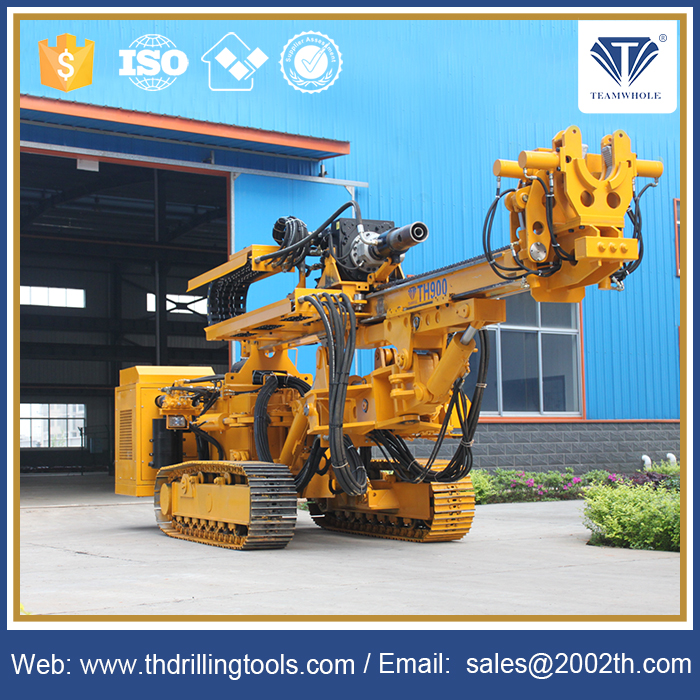 Crawler Twin Drive Rotary Gearbox Drilling Rig Detail 4