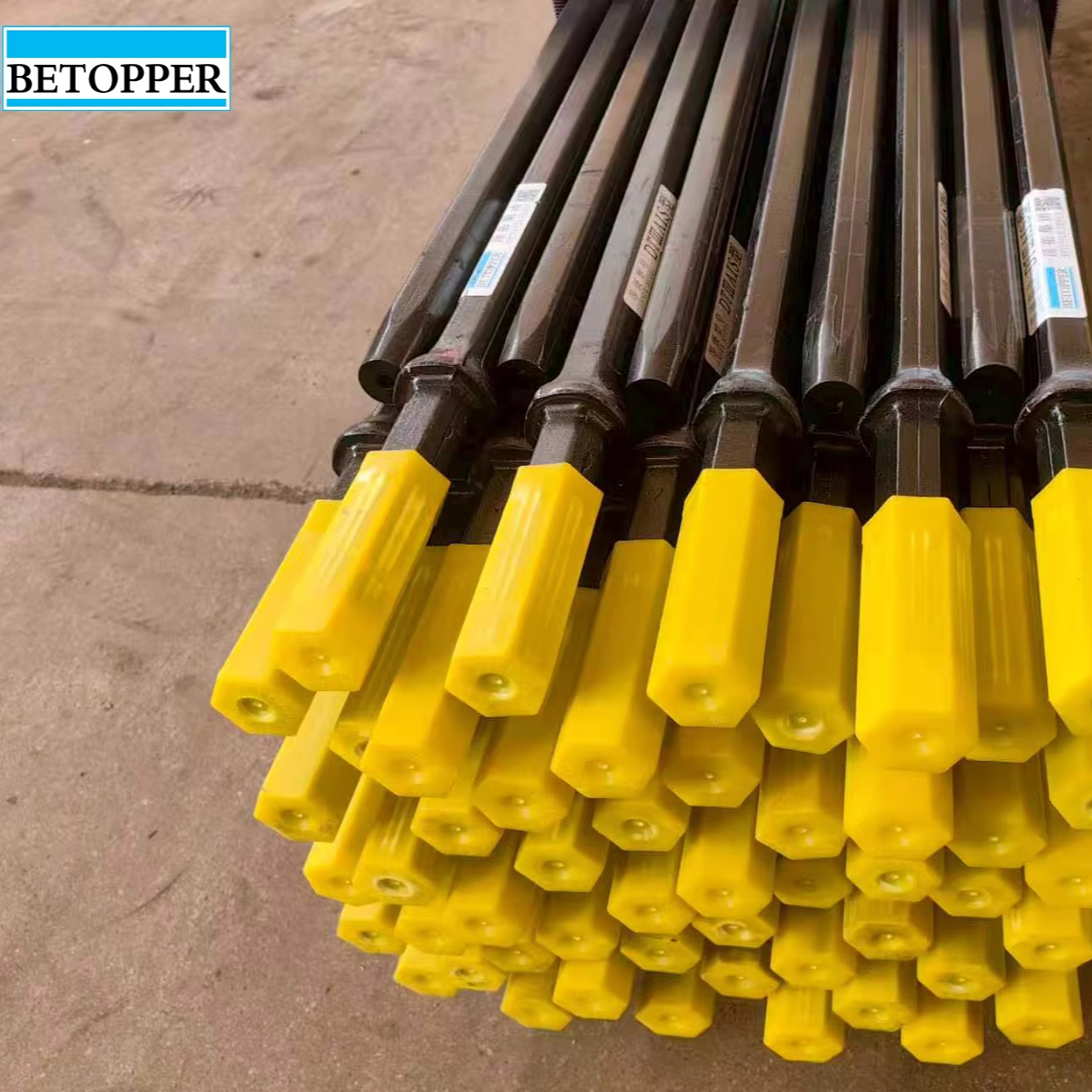 For Brand Hot Sale H22 6 7 11 12 Taper Forged Steel Drill Rod API Certified for Coal Mining Quarrying Operations