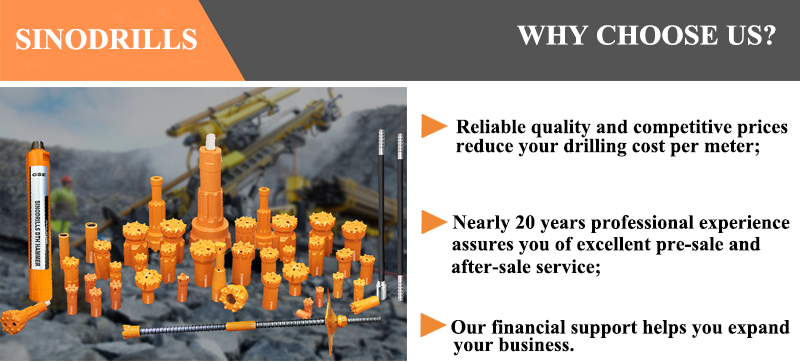 Packaging of Tapered Drill Rods
