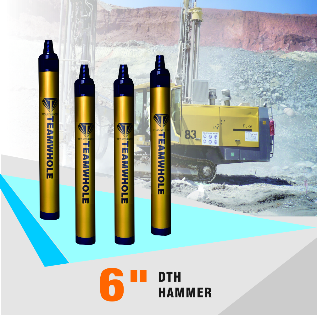 Factory Direct Sales Crawler Twin Drive Rotary Gearbox DTH Rock Drilling Drill Rig