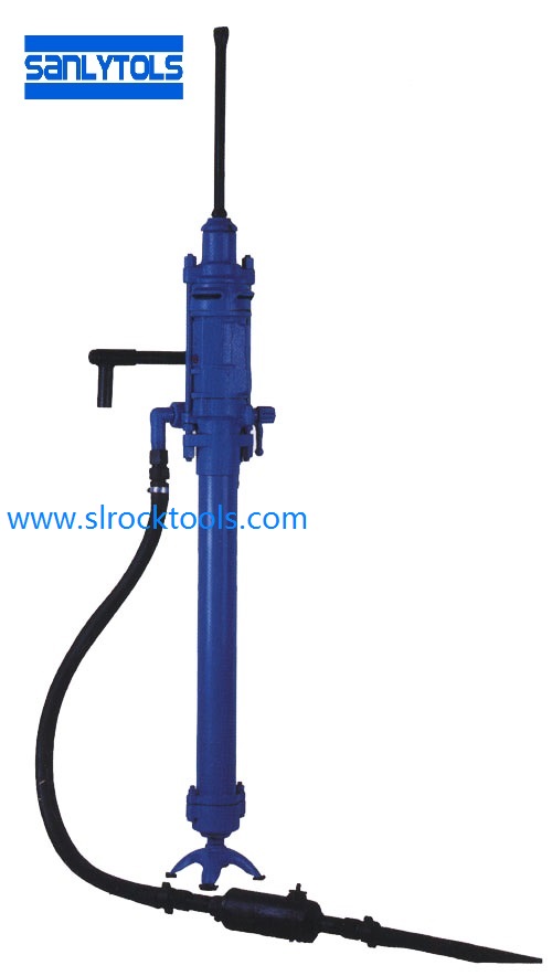 Hand-held Pneumatic Rock Drill/Air Leg Rock Drill Jack Hammer/rock Drilling Machine