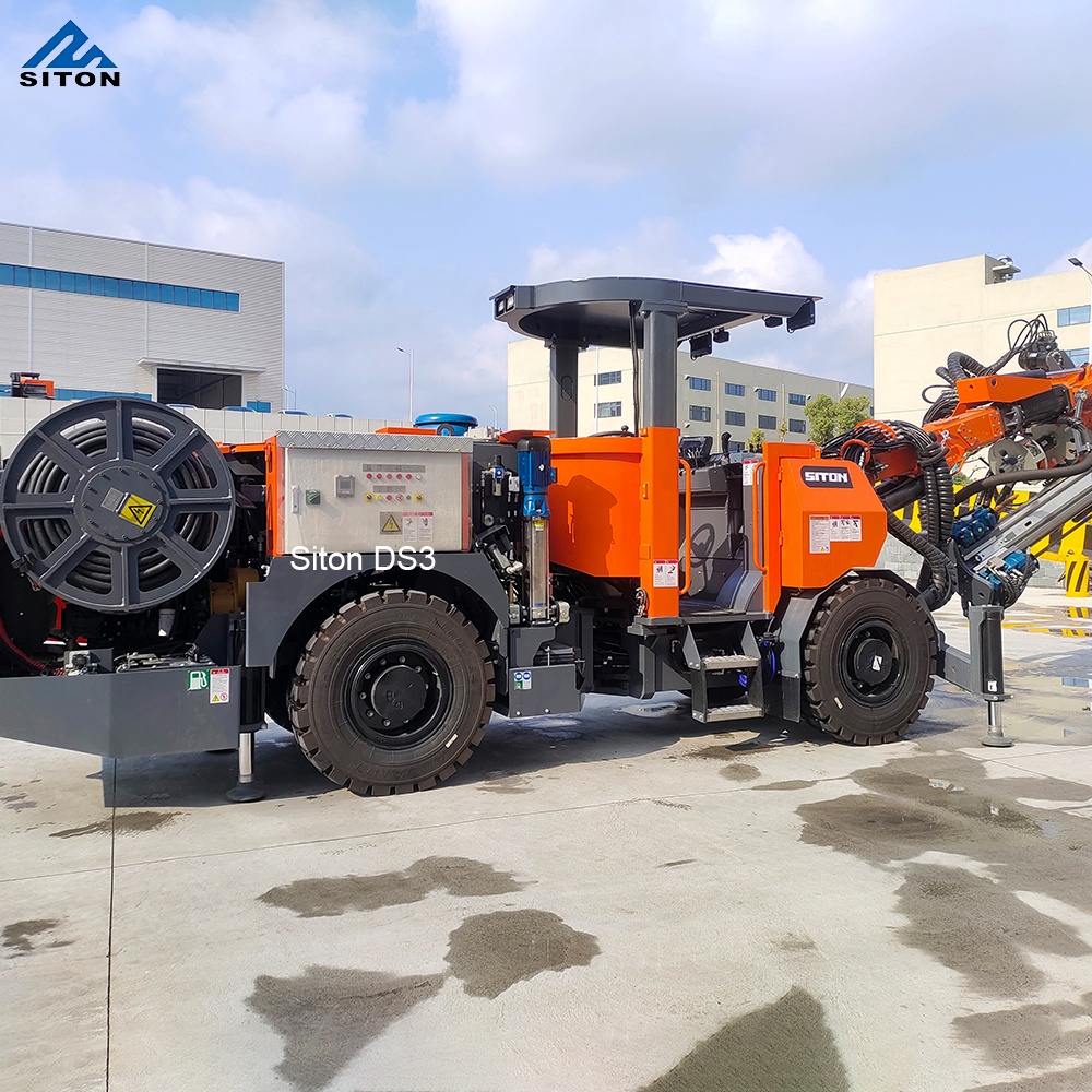 Siton DS3 Anchor Bolting Rig for Roof and Sidewall Support in Underground Mining Projects