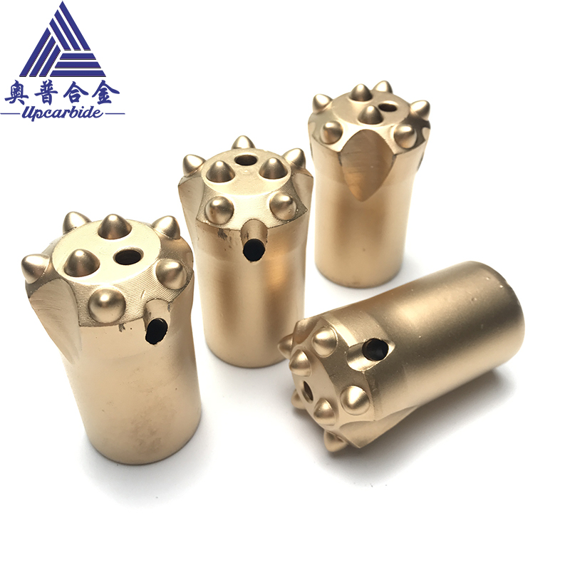 Hard Rock Tapered Button Taper Drill Bit 32mm 36mm 38mm Customized For Rock Drilling &amp; Mining