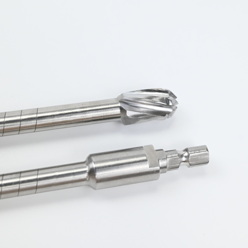 Surgical Orthopedic Drill Bit Detachable Flexible Reamer Spinal Burr &amp; Diamond Tip Cannulated Drill Bits for Neurosurgery