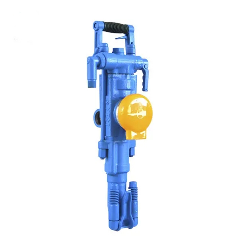 YT27 Rock Drill Pneumatic Pusher Leg Drilling Machine for Underground Mining and Quarrying
