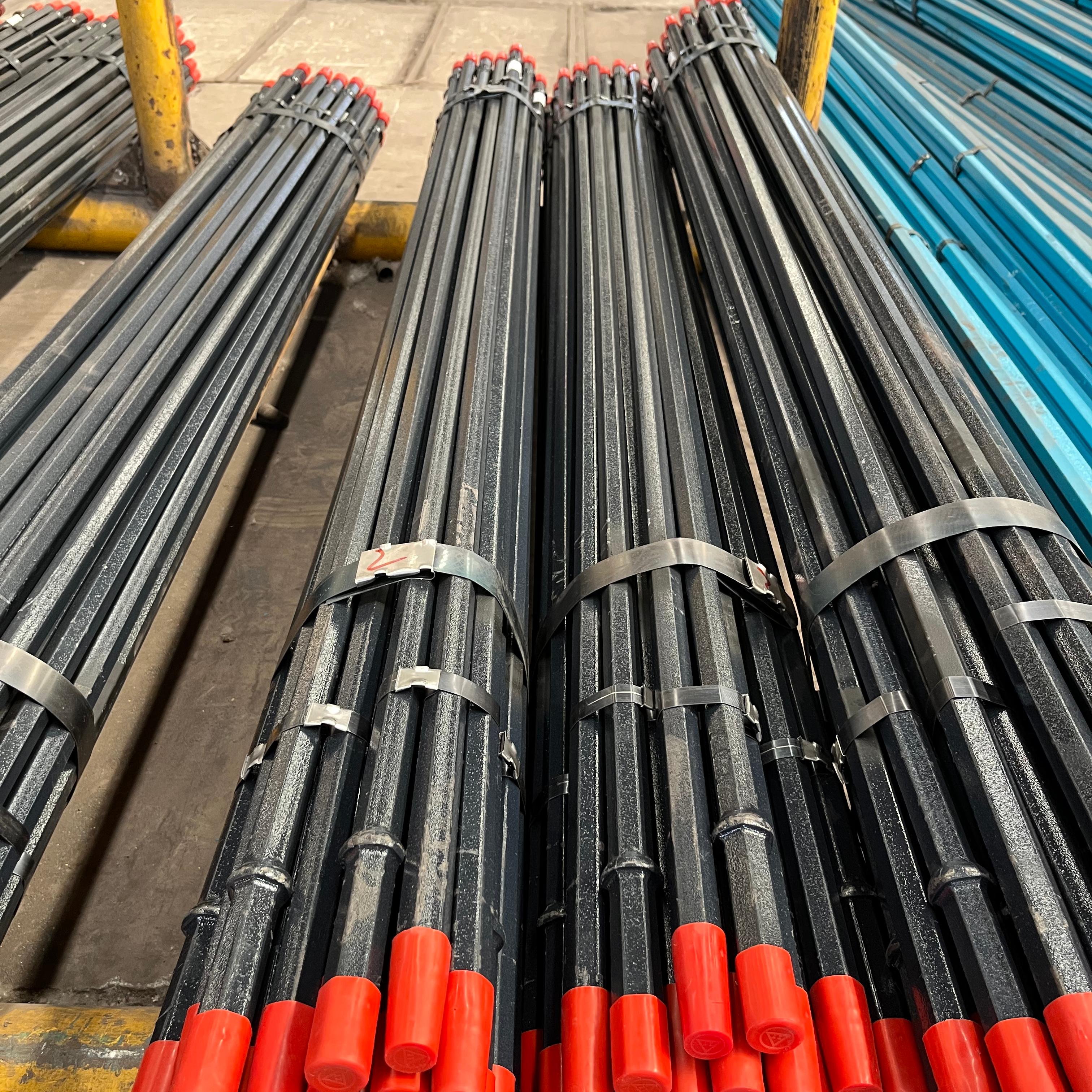 Manufacturer Industry Forged Steel and Tungsten Carbide Tapered Drill Rods Coal Mining Drilling Tools