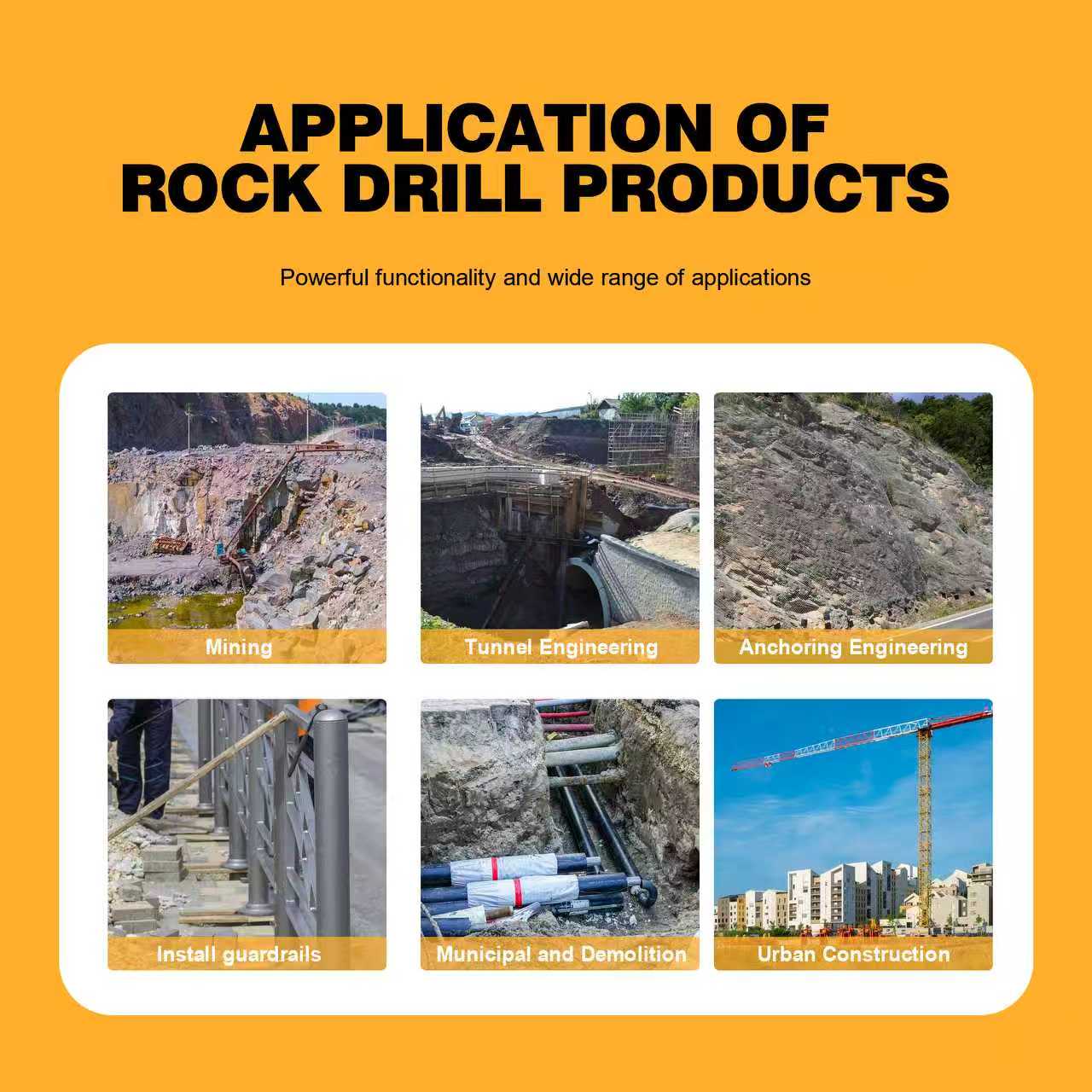 YT28 Pneumatic Rock Drill Air Leg Jack Hammer High Efficiency Mining Rock Drilling Machine for Tunnel Construction OEM Accepted