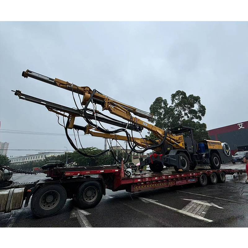 Fabricado Da China Rock Bolting Hydraulic Drilling Rig Machinery Underground Jumbo Drilling Rig Machine