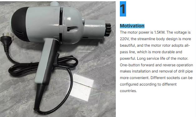 Hot Sale DT-40 Handhold Water Drilling Rig Bore Small Electric Handheld Disc Water Drilling Rigs For Farm Well Digging