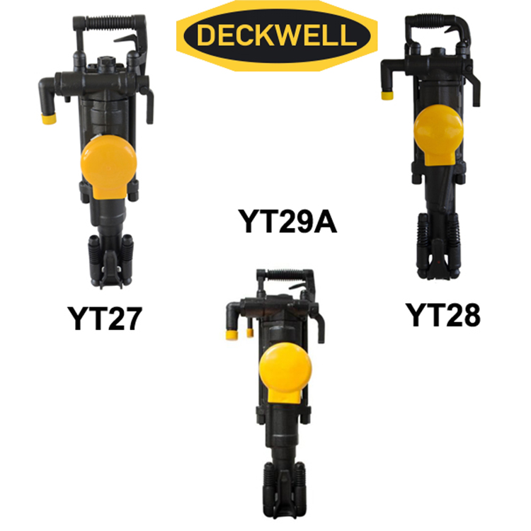 Pneumatic Air Leg Drill Features