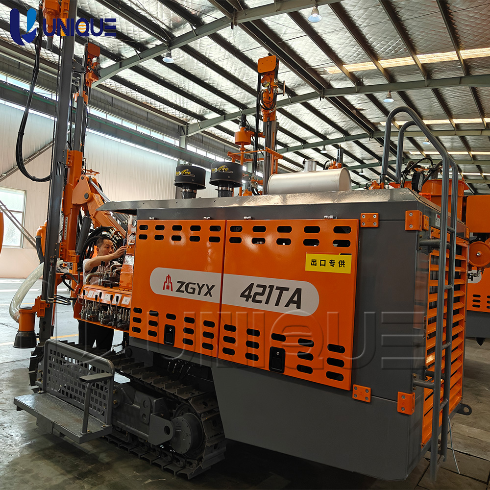 Factory Price ZGYX Blasthole DTH Mine Drilling Rig CE Certified Rock Drill Machine For Construction Foundation