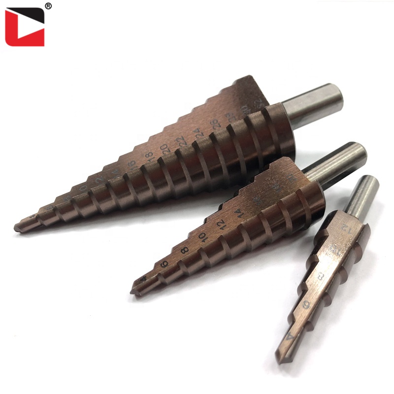 4-12/4-20/4-32mm Whole Hss Cobalt Step Drill for Stainless Steel