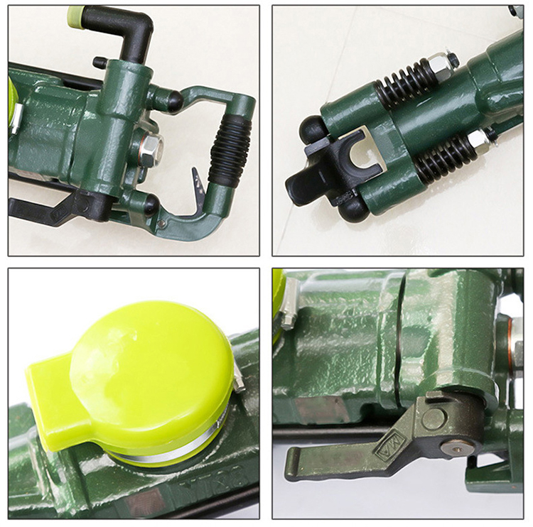 YT Pneumatic Gear Jack Hammer Air Leg Rock Drill